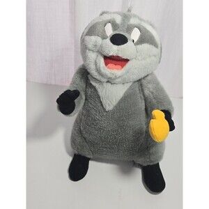 DISNEY PARKS 12" Pocahontas Meeko RACOON Vintage Plush Disney Park Edition P2
